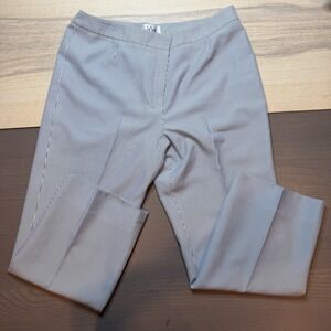 Le Suit Pants Women 12 Striped Smart Dress Casual